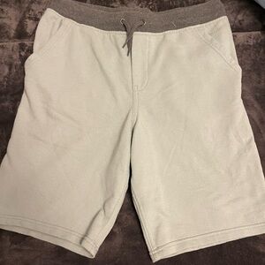 Light Gray Casual Shorts